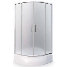 ROTH PROJECT PORTLAND NEO/900 sprchovací kút 90x90 cm, R550, posuvné dvere, brillant/sklo matt glass