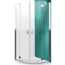 ROTH HITECH LINE HBR2/900 sprchovací kút 900x2000mm štvrťkruhový, s dvojkrídlovými otváracími dverami, bezrámový, brillant premium/transparent