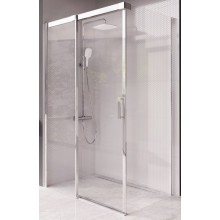 RAVAK MATRIX MSDPS 100/100 L sprchový kút 100x100 cm, rohový vstup, posuvné dvere, ľavý, biela/sklo transparent