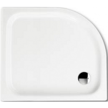 KALDEWEI ZIRKON 604-1 sprchová vanička 900x900x35mm, oceľová, štvrťkruhová, R500mm, biela