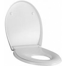 KOLO REKORD FAMILY WC sedadlo 374x446x52mm, so sedadlom pre deti, s automatickým sklápaním, Click2Clean, biela