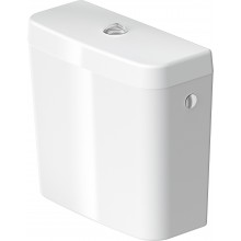 DURAVIT D-CODE WC kombi nádržka, bočný prívod vody, Dual-Flush