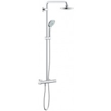 GROHE EUPHORIA SYSTEM 180 sprchový set s termostatickou batériou, hlavová sprcha, ručná sprcha, tyč, hadica, chróm