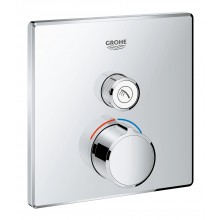 GROHE GROHTHERM SMARTCONTROL sprchová podomietková termostatická batéria, Water Saving, chróm
