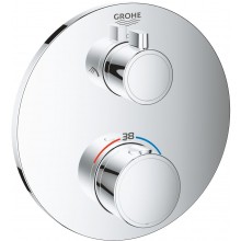 GROHE GROHTHERM podomietková termostatická batéria, pre 2 spotrebiče, chróm