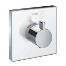 HANSGROHE SHOWER SELECT GLAS podomietkový termostat, biela/chróm