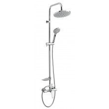 NOVASERVIS TITANIA FRESH sprchový set s batériou, hlavová sprcha, ručná sprcha, tyč, hadica, chróm