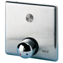 SANELA SLS02P piezo ovládanie sprchy 24V DC, so zmiešavacou batériou pre teplú a studenú vodu, antivandal, nerez