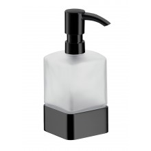 EMCO CONCEPT BLACK dávkovač tekutého mydla, sklo, čierna