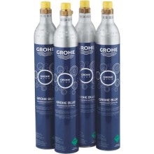 GROHE BLUE karbonizačná fľaša CO2 425g, 4 ks