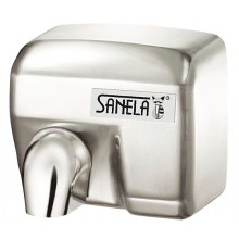 SANELA SLO02E sušič rúk 284x202x248mm, bezdotykový, elektrický, nerez mat