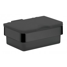 EMCO CONCEPT BLACK zásobník na vlhčené obrúsky, nástenný, matná čierna