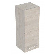 GEBERIT SELNOVA SQUARE bočná skrinka 33x29,7x85 cm, 1 dvierka, orech hickory svetlý melamín štruktúra dreva