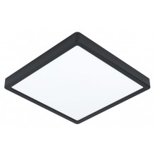 EGLO FUEVA 5 stropné svietidlo, LED, čierna