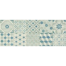 MARAZZI PAINT dekor 20x50cm, bianco/grigio/blu