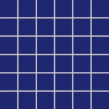 RAKO COLOR TWO mozaika 30x30cm, 5x5cm, mat, lepená na sieťke, tmavo modrá