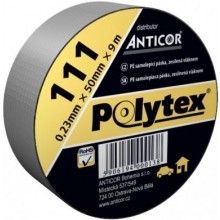 ANTICOR POLYTEX 111 páska 48mm, 50m plynotesná, vodotesná, vodoodolná, šedostrieborná