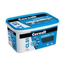 CERESIT CL 51 EXPRESS 1-K hydroizolácia 15 kg, šedá