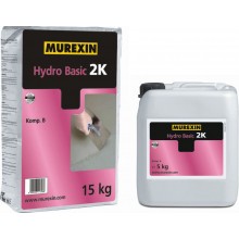MUREXIN HYDRO BASIC 2K hmota stierková 20kg, dvojzložková, vodotesná, sada