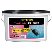 MUREXIN 1KS-RAPID tekutá fólia 7kg rýchlo schnúca, 1-zložková, elastická, modrá