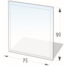 LIENBACHER sklo pod pec 750x900mm, obdĺžnik