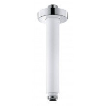 KLUDI A-QA sprchové rameno 150mm, stropné, okrúhle, biela/chróm