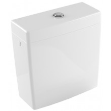 VILLEROY & BOCH SUBWAY 2.0 WC kombi nádržka, bočný a zadný prívod vody, Dual-Flush, CeramicPlus, alpská biela